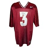 Myron Rolle Autographed FSU Seminoles (Maroon #3) Replica Jersey w/ "Rhodes Scholar - Autographed College Jerseys