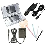 4 Accessory Bundle Charger Set For Nintendo DS Lite