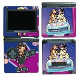Bratz World Princess game SKIN 7 for Nintendo GBA SP