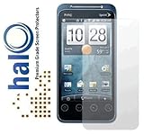 Halo Screen Protector Film Clear Matte (Anti-Glare) for HTC Evo Shift (3-Pa ....