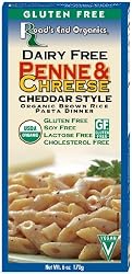 Road's End Organics Gluten Free Penne and Chreese, Organic, 6-Ounce Boxes (Pack of 12)