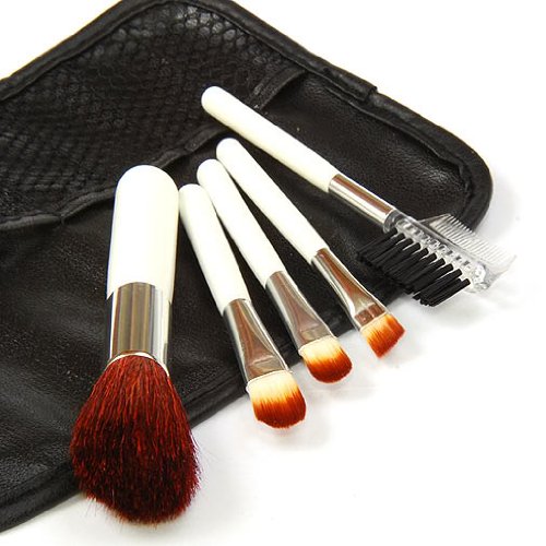 6pc Travel Size Mini Minerals Makeup Bare Brush Set Under .00!