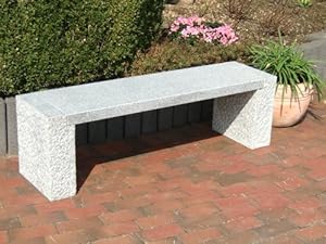 Amazon.de Natursteinbank Gartenbank Steinbank Granit *Grenada*