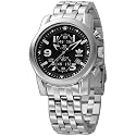 adidas Men's Trefoil Flyboy Chronograph ( sz. One Size Fits All, Silver/Black )
