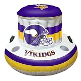 Minnesota Vikings NFL Beach/Pool Inflaitable Floating Cooler (49x20")"