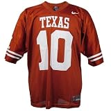 Nike Texas Longhorns #10 Burnt Orange Replica Football Jersey