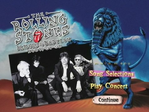 Cover image : The Rolling Stones: Bridges to Babylon Tour '97-98 [Region 2]
