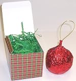 Scott's Cakes 1 Pound Chocolate Chip Fudge Christmas Ornament Covered in Milk Chocolate