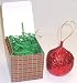 Gourmet Food : Scott's Cakes 1 Pound Chocolate Chip Fudge Christmas Ornament Covered in Milk Chocolate