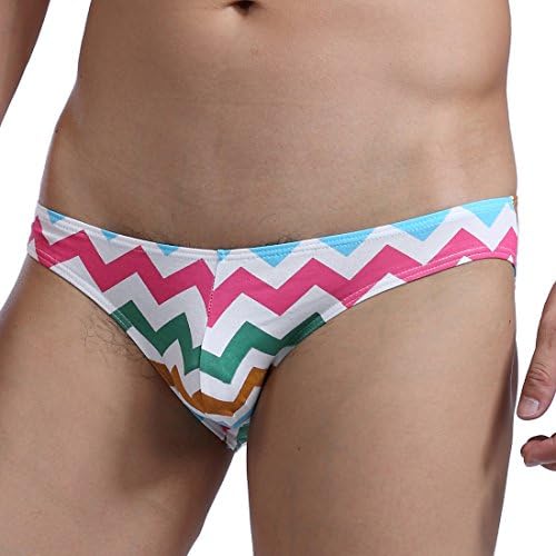 Sexy Men's Bikini Thong Tanga Swimwear Seaside Shorts with Pouch