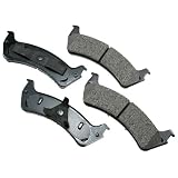 Akebono ACT667 ProACT Ultra-Premium Ceramic Brake Pad Set by Akebono