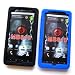 2 Pack of Blue Skin & Black Skin Cases for Motorola DROID X MB810 & Droid X2 MB870 (Verizon)