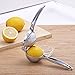 Cycee Premium Quality Zinc Alloy Lemon Squeezer - Professional Manual Lime Juicer - Durable Cirturs Press, Silver