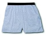 Solid Gray jersey cotton boxers boxer shorts available in 8 sizes