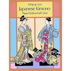 Japanese Kimono Paper Dolls in Full Colour (Paper Dolls)