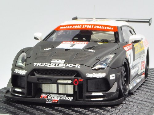 hpi 1/43 Nissan GT-R R35 TR35 GT800-R 2010 Macau