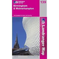 Birmingham and Wolverhampton (Landranger Maps)