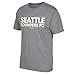MLS Seattle Sounders Fc Men's Dassler Tee, Gray, Medium