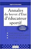 Annales du brevet d'Etat d'éducateur sportif, 4e édition
