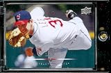 2008 Upper Deck # 123 Cliff Lee - Indians - MLB Baseball Trading Card in a Protective Screw Down Display Case