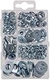 The Hillman Group 591521 Small Flat and Lock Washer Assortment, 270-Pack