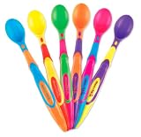 Munchkin 6 Pack Soft-Tip Infant Spoon, Colors May Vary