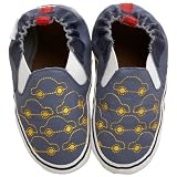 Robeez Soft Soles Weekend Cars Slip On (Infant/Toddler),Storm,6-12 Months (2.5-4 M US Infant) Robeez Soft Soles Weekend Cars Slip On (Infant/Toddler),Storm,6-12 Months (2.5-4 M US Infant)