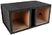 Atrend 15kdv Dual 15-Inch Vented/ported Square Solo Baric L7 or L5 Car Subwoofer Enclosure