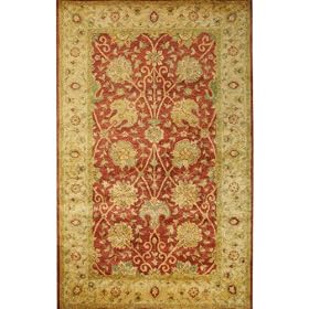 Traditions I Area Rug, 9'6x13'6, RUST IVORY by Home Decorators Collection