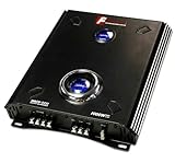 American Pro Mach-5231 1,000 Watt 4 Channel Bridgeable Car Amplifier with Dual Vu Output Level Meters
