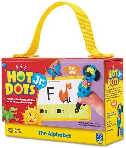 HOTDOTS 2351 Hot DotsJr. Card Sets, Alphabet