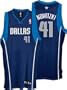 Dirk Nowitzki adidas NBA Navy Authentic Dallas Mavericks Jersey