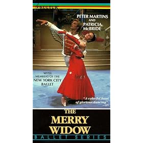 The Merry Widow:  Martins, McBride, New York City Ballet [VHS]