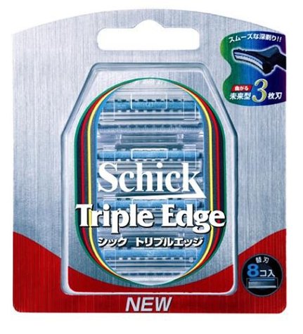 シック トリプルエッジ替刃 8コ入り