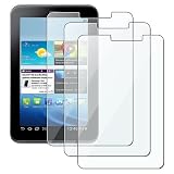 eForCity 3-Pack Reusable Screen Protector Compatible with Samsung© Galaxy Tab 2 7.0/ P3100/ P3110