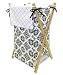 Trend Lab Versailles Black Hamper Set