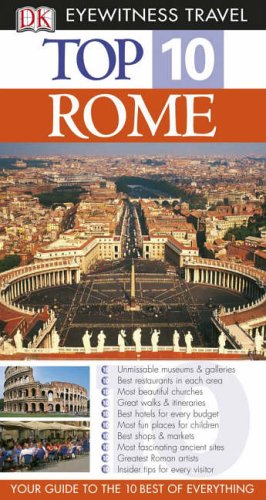 City Travel Guides Discounted   : Rome (Eyewitness Top 10 Travel Guide)