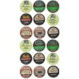 Save on 18 Pack - Flavored Coffee Variety Sampler K-Cup Pack for Keurig Brewers - Green Mountain Coffee Roasters French Vanilla and Hazelnut, Timothy'