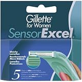 Gillette Sensor Excel For Women Cartridges - 5 pack