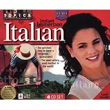 Instant Immersion Italian (4 CD-ROM) by TOPICS Entertainment