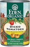 Eden Organic Diced Tomatoes With Roasted Onion, 14.5-Ounce Cans (Pack of 12)