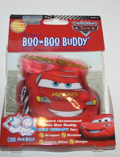 Disney Pixar Cars Lighting McQeen Boo Boo Buddy Reusable Cold Pack