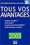 Tous vos avantages