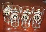 Set 4 Guinness beer 20 oz Pub tulip glasses Harp NEW
