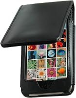 Black Leather Flip Case For Apple iPod iTouch 2ND GEN Black Leather Flip Case For Apple iPod iTouch 2ND GEN