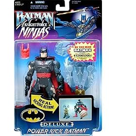 Batman: Knight Force Ninjas > Power Kick Batman Action Figure