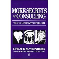 More Secrets of Consulting: The Consultant's Tool Kit
