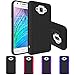J7 Case, LK [Drop Protection] [Shock Absorption] Hybrid Dual Layer Armor Defender Protective Case Cover for Samsung Galaxy J7 (Black)