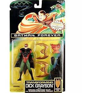Batman Forever Transforming Grayson Action