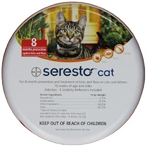 Bayer Seresto Flea and Tick Collar, Cat
